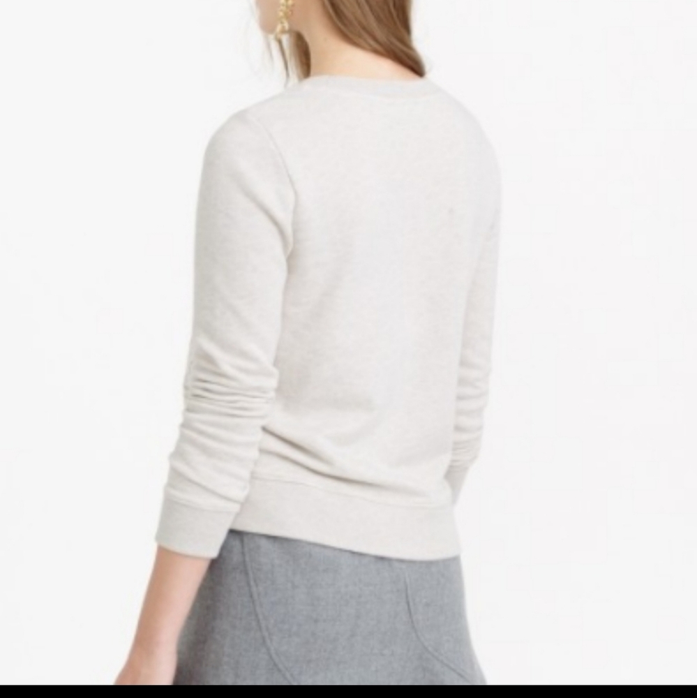 J. Crew Lace sweatshirt - Picture 2 of 6